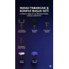 Sıcak Ve Soğuk Terapili Masaj Tabancası - Şarjlı Isıtmalı Masaj Cihazı - Sporcu Masaj Aleti