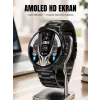 Şık Metal Kasa ve Değiştirilebilir Kordonlarla SW80 Smartwatch Yeni Nesil