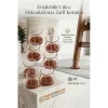 Silent Keçe Tabanlı Şeffaf Sandalye Ayak Koruyucu 8li Set 723000