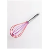 Silikon Çırpıcı Metal Saplı Renkli Çırpma Teli