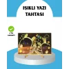 Silinebilir LED Mesaj Tahtası 7 Renkli Kalem Dahil