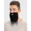 Siyah Renk Takma Sakal Bıyık Takımı (5047)