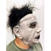 Siyah Saçlı Michael Myers Lateks Yüze Tam Yapışan Et Maske Korku Maskesi
