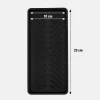 Siyah Silikon Yağdanlık Altlığı – Kaydırmaz Mutfak Organizer 23x10 cm (5047)