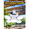 Solar Enerjili Katlanabilir Led Kamp ve Bahçe Lambası