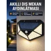 Solar Güçlü 100 LED Bahçe Lambası – Enerji Tasarruflu, Suya Dayanıklı ve Geniş Açılı Işık