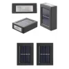 Solar Güneş Enerjili Çift Taraflı Duvar Lambası Çift Taraflı Duvar Lamba Güneş Enerjili