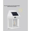 Solar Sensörlü Dış Mekan Lamba 3 Işık Modlu ve IP65 Dayanıklı