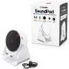SOUNDPAD 5IN1 - 5W - 2000mAh TEMAS İLE SES YÜKSELTME - TELEFON STAND - USB-C ŞARJ BEYAZ İNDİKSİYON SES YÜKSELTİCİ BLUETOOTH HOPARLÖR SPEAKER EKD-S11 (5047)