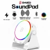 SOUNDPAD 5IN1 - 5W - 2000mAh TEMAS İLE SES YÜKSELTME - TELEFON STAND - USB-C ŞARJ BEYAZ İNDİKSİYON SES YÜKSELTİCİ BLUETOOTH HOPARLÖR SPEAKER EKD-S11 (5047)