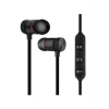 Sports Mıknatıslı Siyah Bluetooth Kulaklık Kablolu Uzun Pil Ömrü