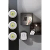 Spot Lamba Led Işık 3lü Uzaktan Kumandalı Pilli Yapışkanlı Kablosuz