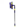STAR Q 2 BAŞLI=CAMSİL ÇEKPAS - M.FİBER MOP=24.5CM 360 DERECE BAŞLIK CAMSİL - MOP UZAYAN METAL - PLS.SAP= 85-133CM (5047)