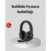 Stereo Ses Destekli Mikrofonlu Gaming Kulaklık – Yumuşak Pedli