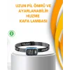 Su Geçirmez LED Kafa Lambası 53 Çalışma Modu Güç Ekranlı