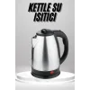 Su Isıtıcı 220 - 240 V Paslanmaz Çelik Kettle Uzun Ömürlü 2000 Watt