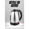 Su Isıtıcı 220 - 240 V Paslanmaz Çelik Kettle Uzun Ömürlü 2000 Watt