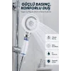 Su Tasarruflu Filtreli Duş Başlığı Yüksek Basınçlı Modern Duş Başlığı