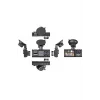Ta-01 Siyah 1080p Araç İçi 3 Kameralı Lcd Ekranlı Gece Görüşlü , G-sensör , Geri Görüş Kamera