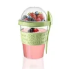Take'n Go Kapaklı Kaşıklı Pratik Taşınabilir Meyveli Yoğurt Kabı (5047)