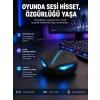 Tam Kablosuz Oyuncu Kulaklığı 5.0 Bluetooth LED Kontrollü Yeni Nesil