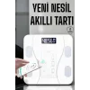 Tartı Baskül Dijital Elektronik Tartı Vücut Analiz Wifi Akıllı Yağ Ölçer