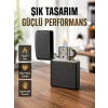 Tasarım Metal Çakmak Minimal Mat Yüzeyli ve Şık Görünümlü