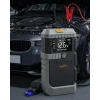 Taşınabilir Araç Çalıştırma Jump Starter Hava Pompası Dijital Basınç Göstergeli Güç Bankası