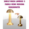Taşınabilir Dokunmatik LED Lamba – Sıcak & Soğuk Işık Ayarı