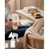 Taşınabilir Manuel Göğüs Pompası Ayarlanabilir Vakumlu 180 ML Şişeli