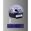 Taşınabilir RGB Disko Topu Bluetooth ve Uzaktan Kumanda Özellikli