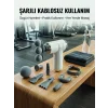Taşınabilir Şarjlı Kas Masaj Tabancası Derin Doku Masajı İçin 8 Başlıklı Profesyonel Cihaz