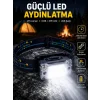 Taşınabilir Şarjlı LED Fener XPE95LM COB120LM Manyetik Gövde Yeni Nesil