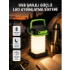 Taşınabilir Şarjlı LED Lamba – Dokunmatik Kontrol, Üç Kademeli Işık ve Uzun Ömürlü Pil Performansı