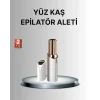 Taşınabilir Yüz ve Kaş Epilatörü – Acısız Tüy Temizleme