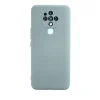 Tecno Camon 16 Kılıf Nano İçi Kadife Silikon - Buz Mavisi