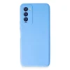 Tecno Camon 18 Kılıf First Silikon - Mavi