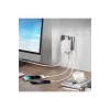 Tekli Yüksek Voltaj Korumalı Duvar Prizi 2x Typec 1x Usb Çıkışlı Priz Grup Priz Çoğaltıcı Beyaz