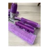 Teleskobik Cam Yer Tavan Silme - İstediğin Bezi Tak Kullan - 4 Mandallı -Yedek Bezli Mop Seti