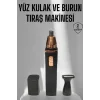 Tıraş Makinesi Kulak Burun ve Yüz Temizleyici Şarjlı Mini