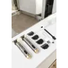 Tıraş Makinesi Şarjlı Profesyonel Saç Kesme Makinesi Gold Çizik Tıraş