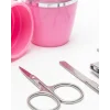 Tırnak Bakım Manikür Pedikür Seti 4 Parça Pembe Minimal ve Dayanıklı