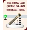 Titreşim Motorlu Erkek Saç ve Sakal Düzeltici
