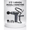 Titreşimli Şarjlı Masaj Aleti 3in1 Fonksiyonel Çok Amaçlı Model Yeni Nesil