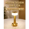 Touch Gece Lambası – Dokunmatik Kontrol, Kablosuz Kullanım, Metal Gövde Yeni Nesil