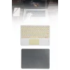 Touchpad Tüm Cihazlara Uyumlu Bluetooth Klavye Touchpad Slim Kablosuz Wifi Q Klavye