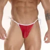 Transparan Yandan Bağlı Erkek Slip