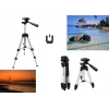Tripod : Telefon ve Kamera Tutucu Ayak + Telefon Tutucu - 105Cm