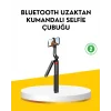 Tripodlu Selfie Çubuğu Uzaktan Kumandalı Canlı Yayın Uyumlu
