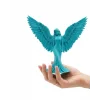 Turkuaz Melek Biblo 3D Dekoratif Angel Figür Küçük Boy Ev Aksesuarı
